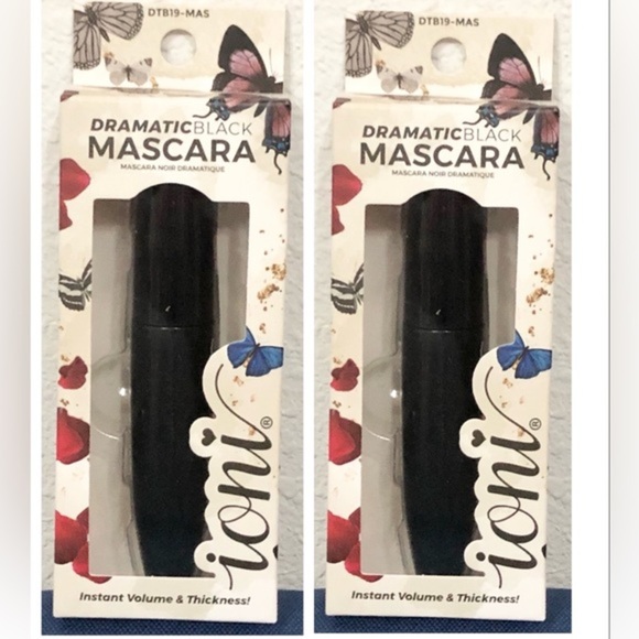 2 Big fat dramatic lashes in‎ dramatic black mascara new - Picture 1 of 8